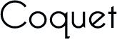 Coquet logo